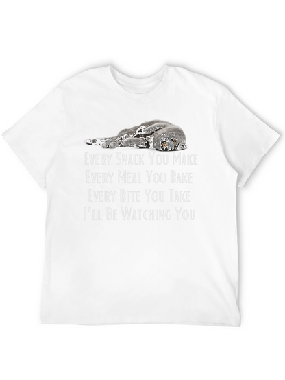 Funny Cat Lover T-Shirt: Ill Be Watching You