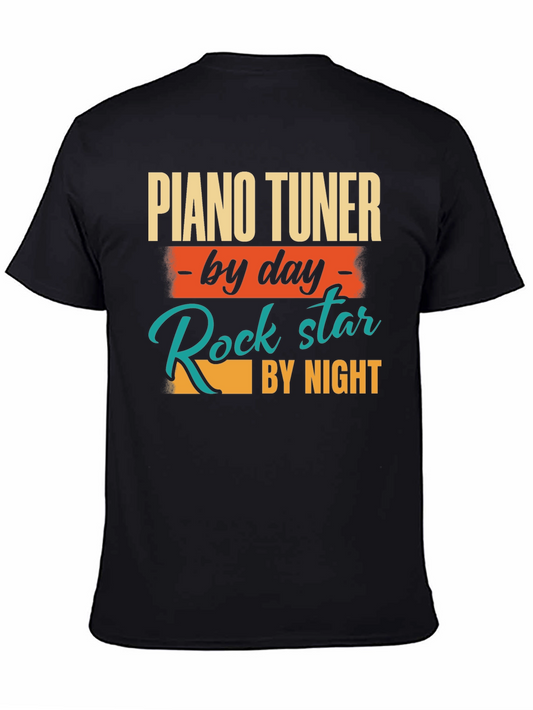 Piano Tuner - Rock Star T-Shirt