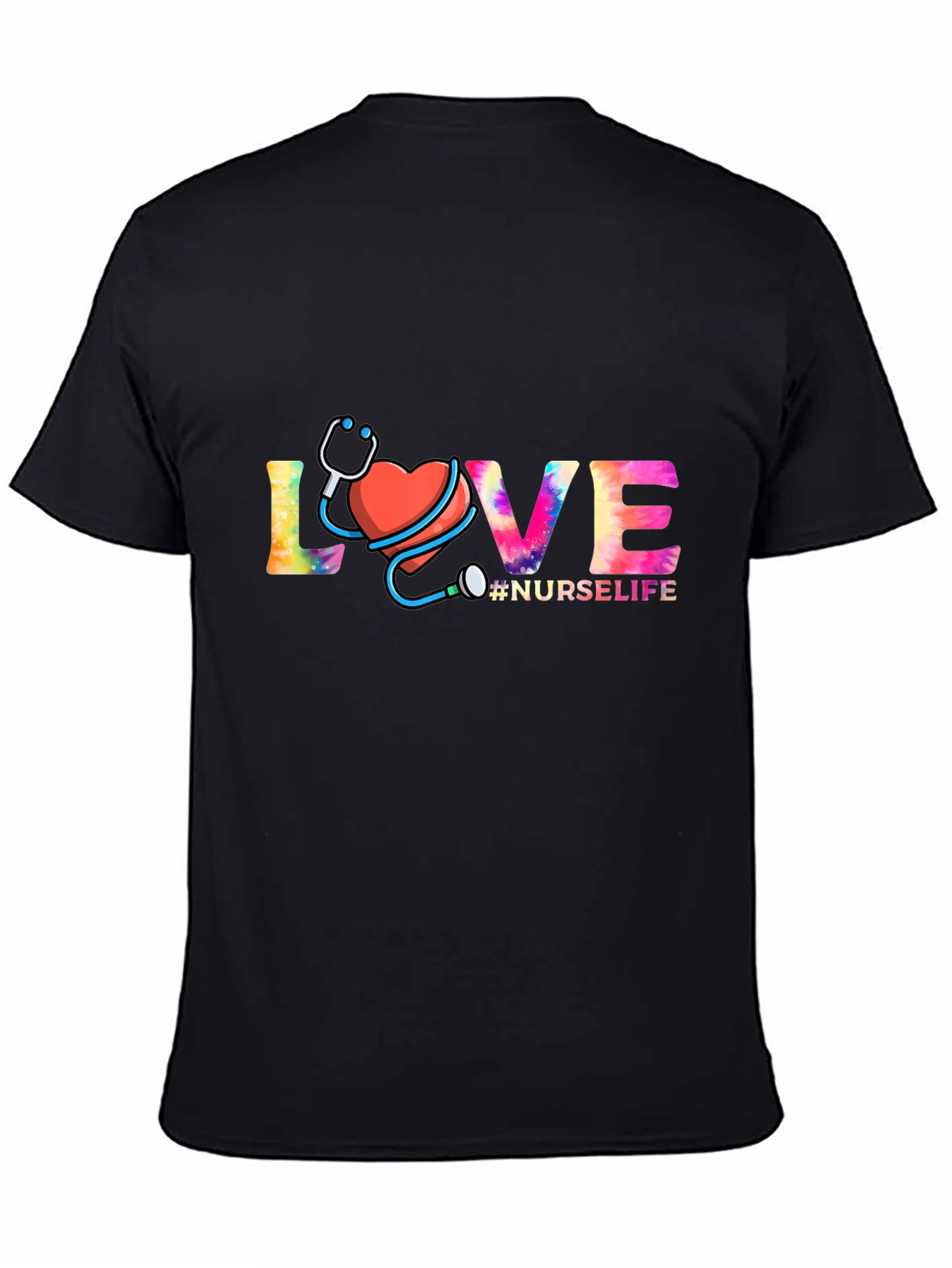 Nurse Life Love Graphic T-Shirt