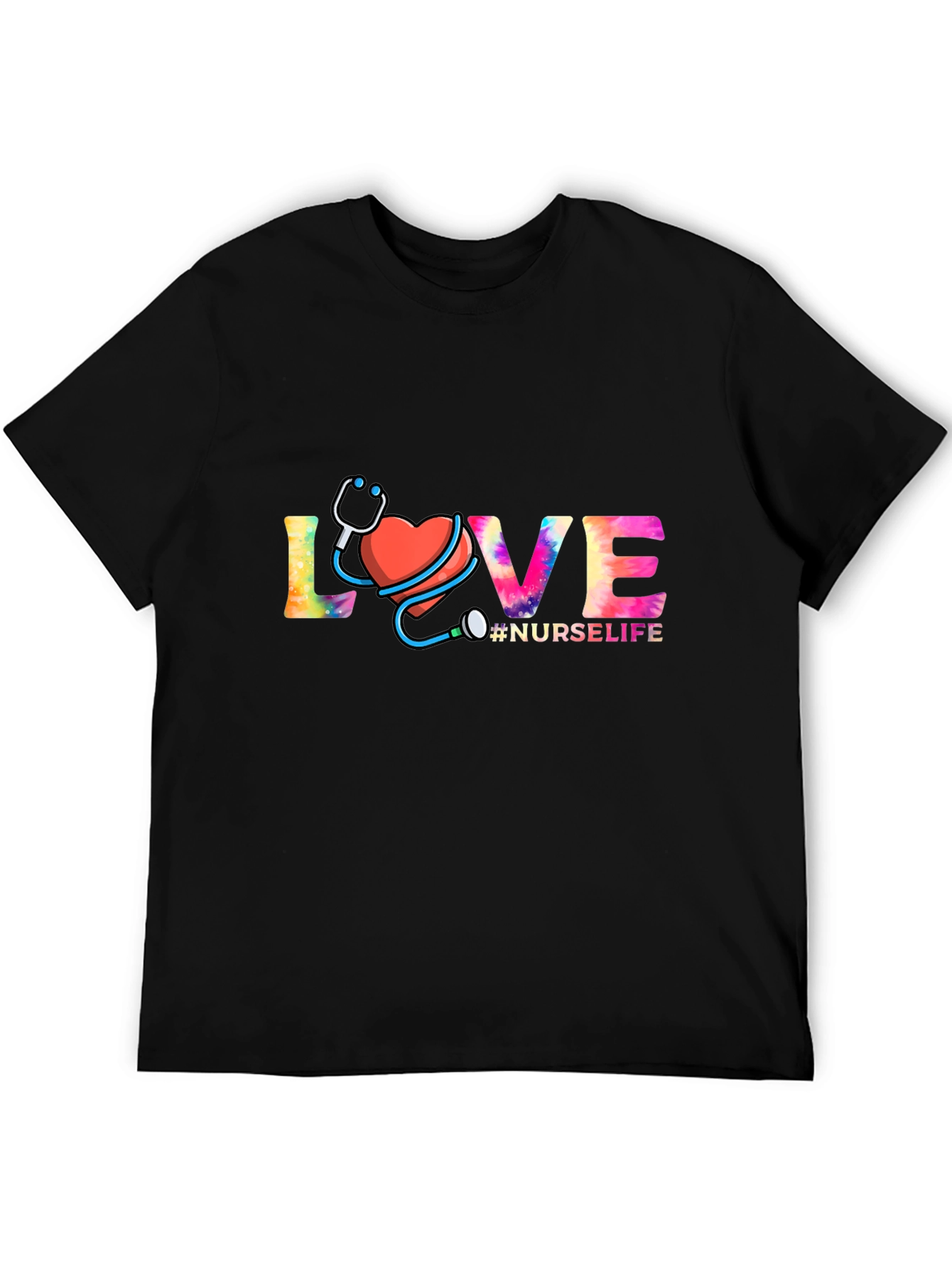 Nurse Life Love Graphic T-Shirt