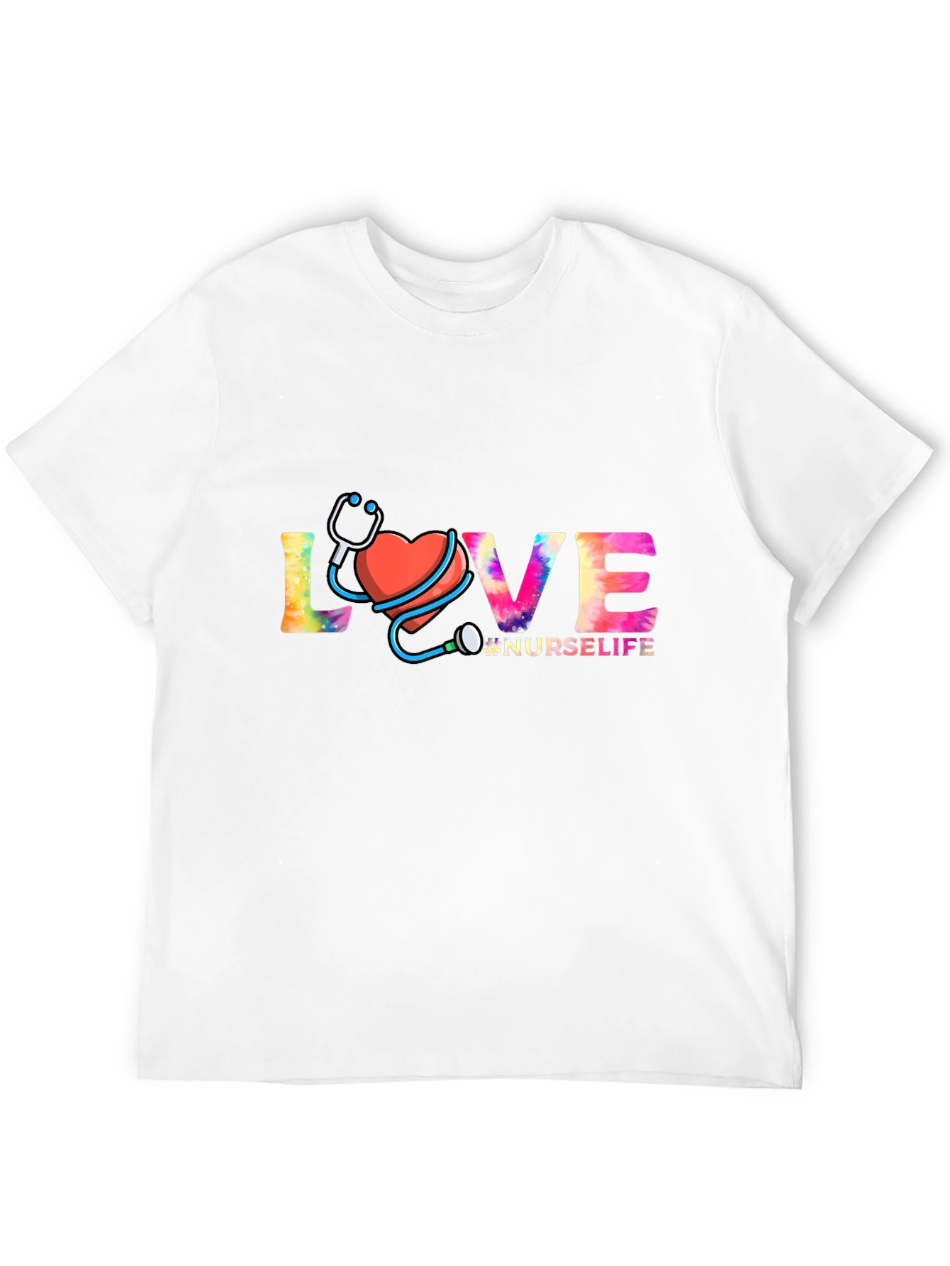 Nurse Life Love Graphic T-Shirt