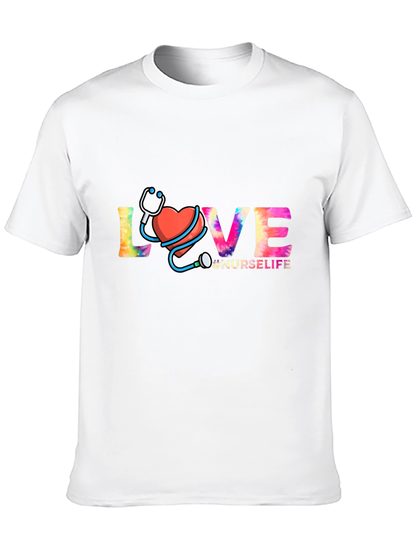 Nurse Life Love Graphic T-Shirt