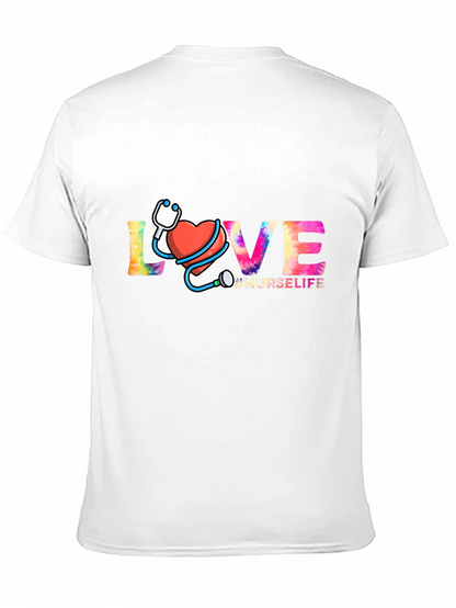 Nurse Life Love Graphic T-Shirt