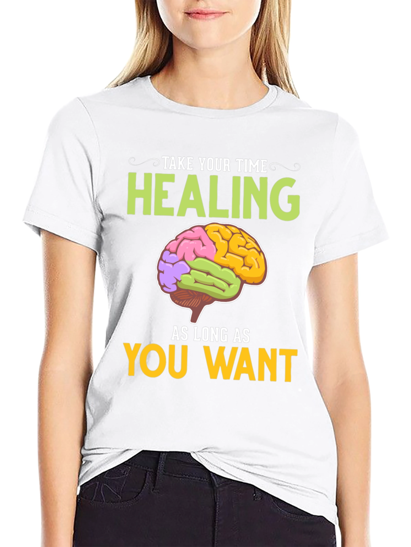 Healing Brain Graphic Tee