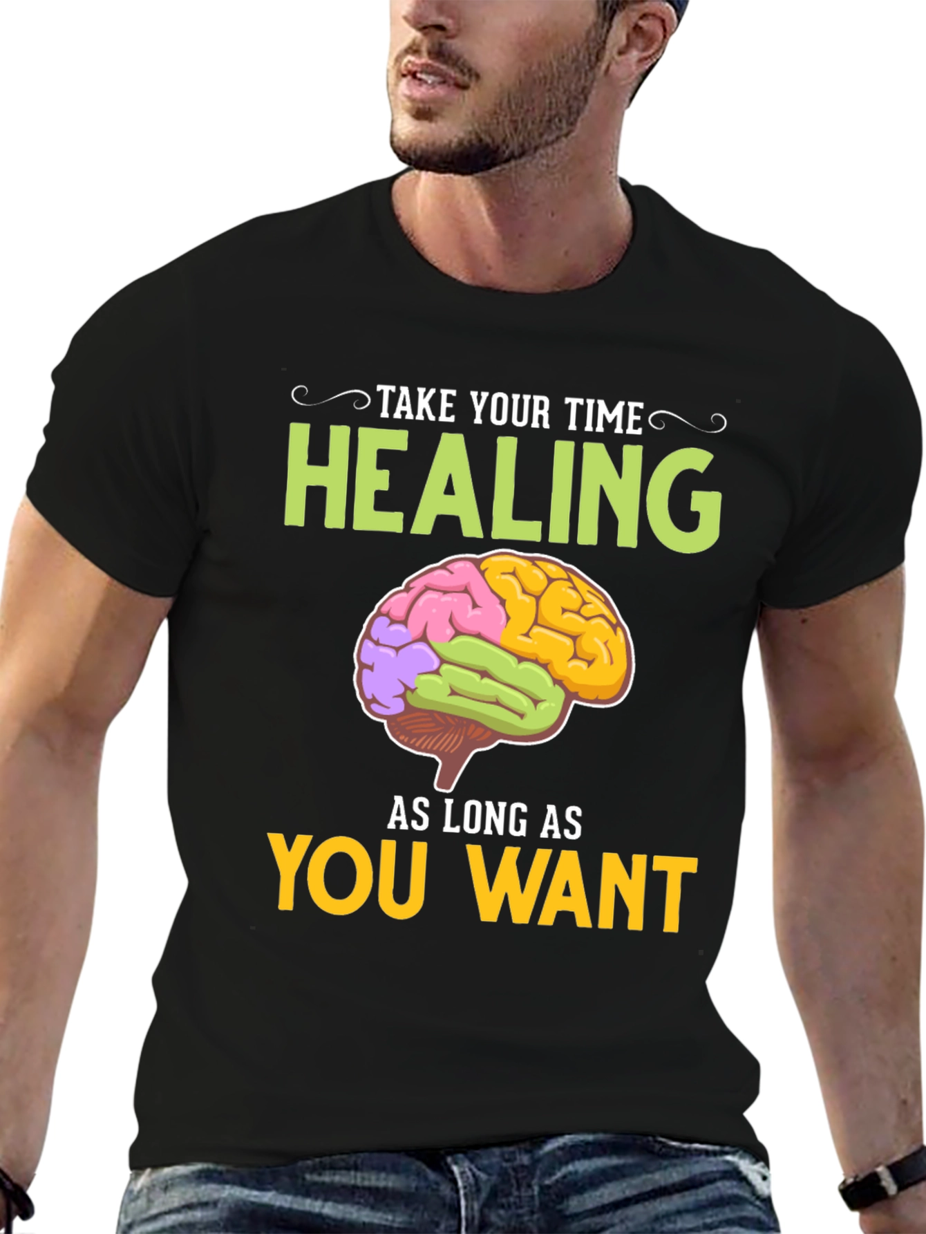 Healing Brain Graphic Tee