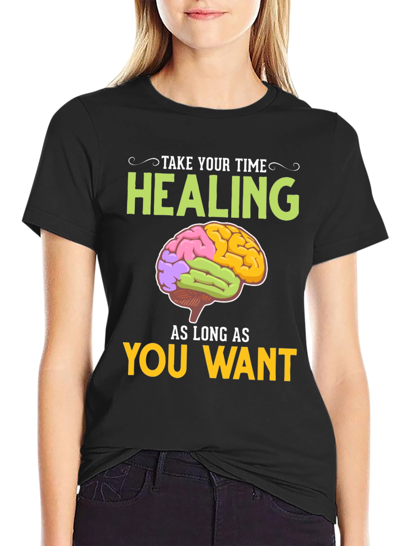 Healing Brain Graphic Tee