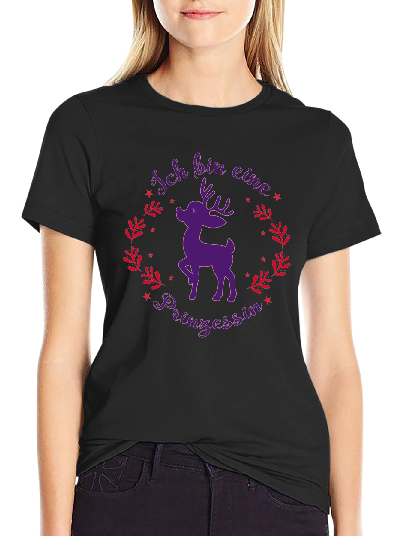 Deer Princess T-Shirt - Holiday Style
