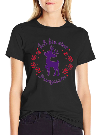 Deer Princess T-Shirt - Holiday Style