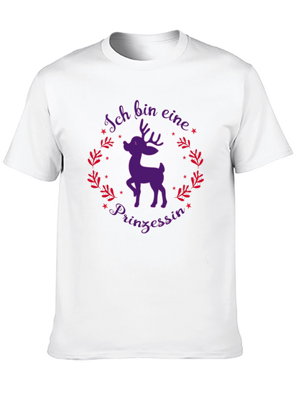 Deer Princess T-Shirt - Holiday Style
