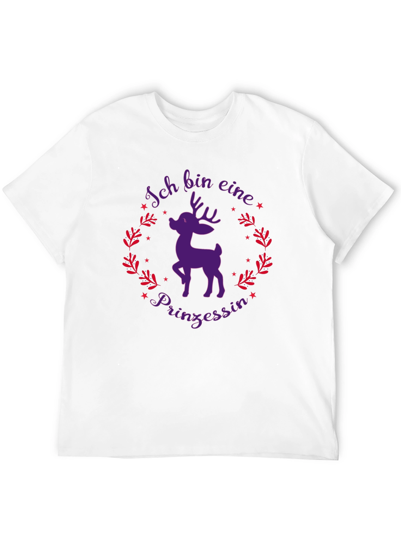 Deer Princess T-Shirt - Holiday Style