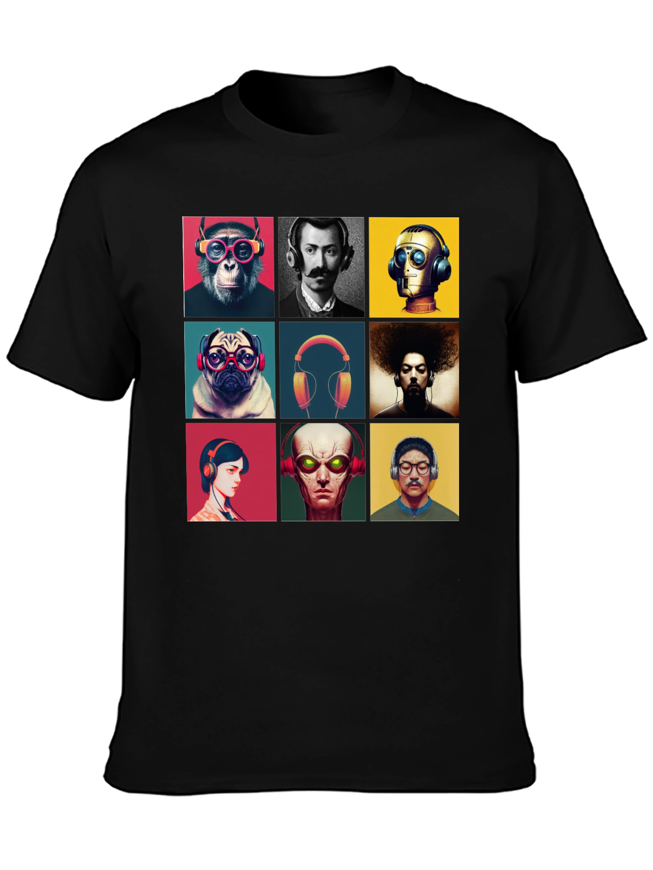Nine Heads T-Shirt