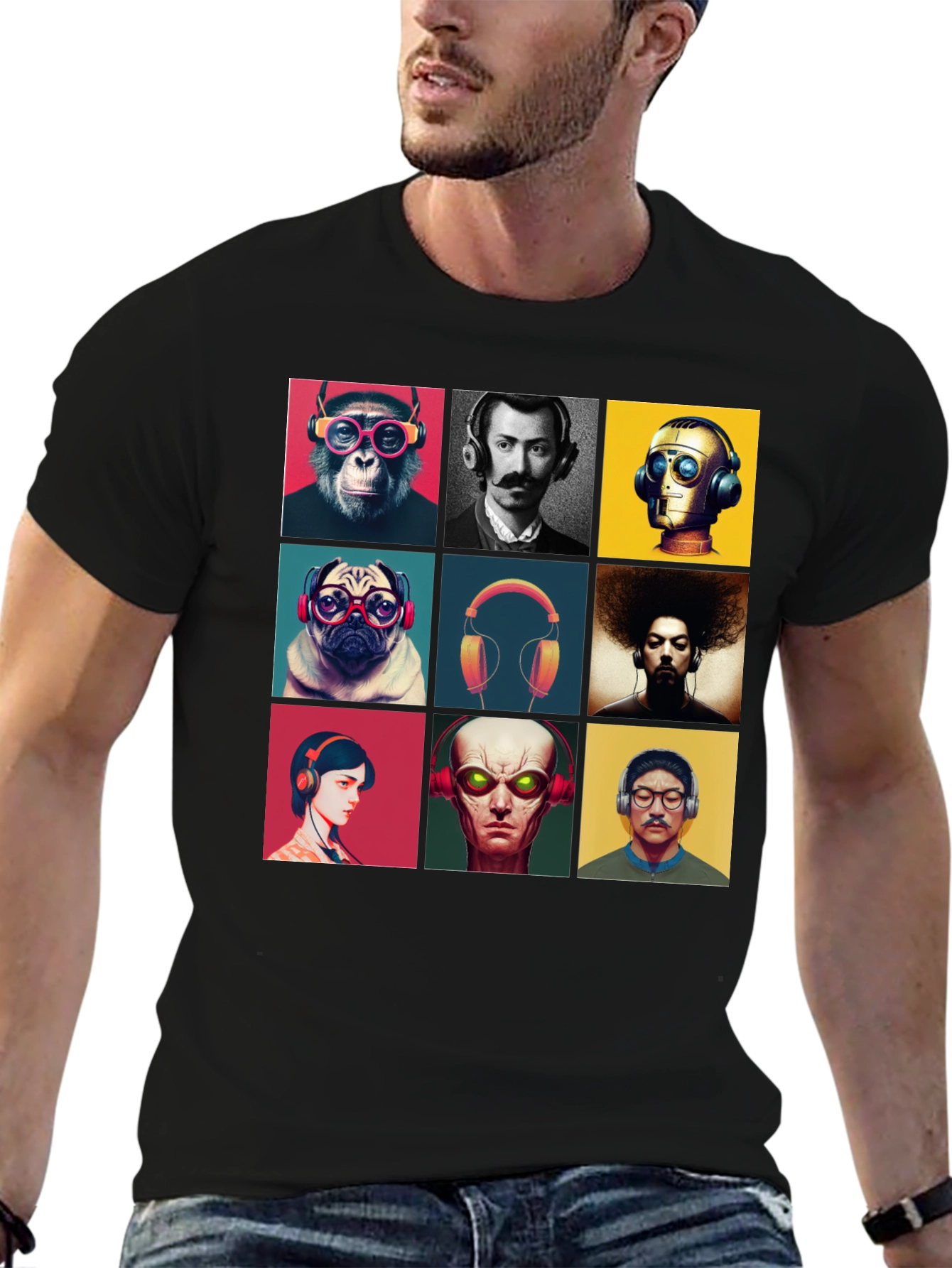 Nine Heads T-Shirt
