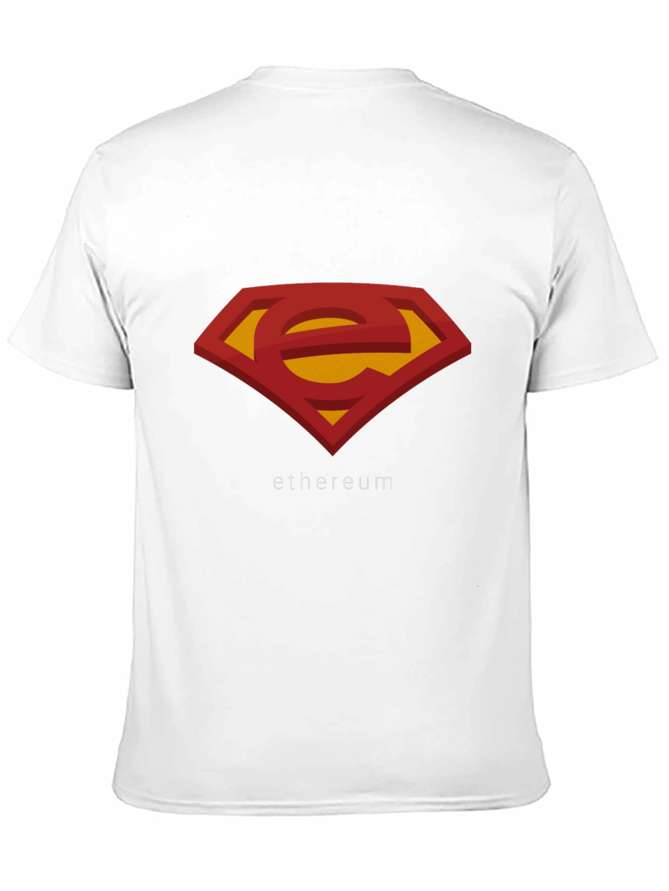 Ethereum Superman Logo T-Shirt - Black