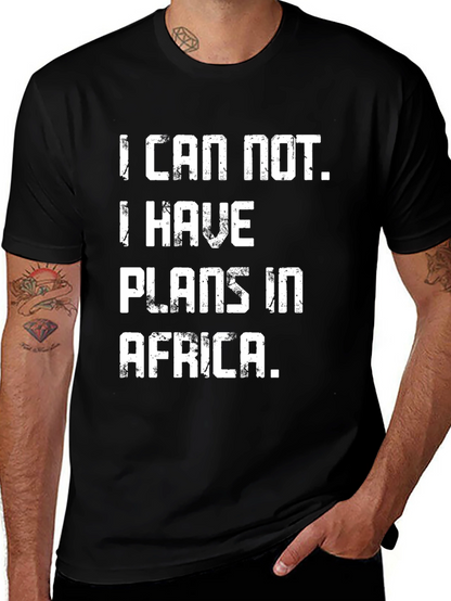 Plans in Africa T-Shirt