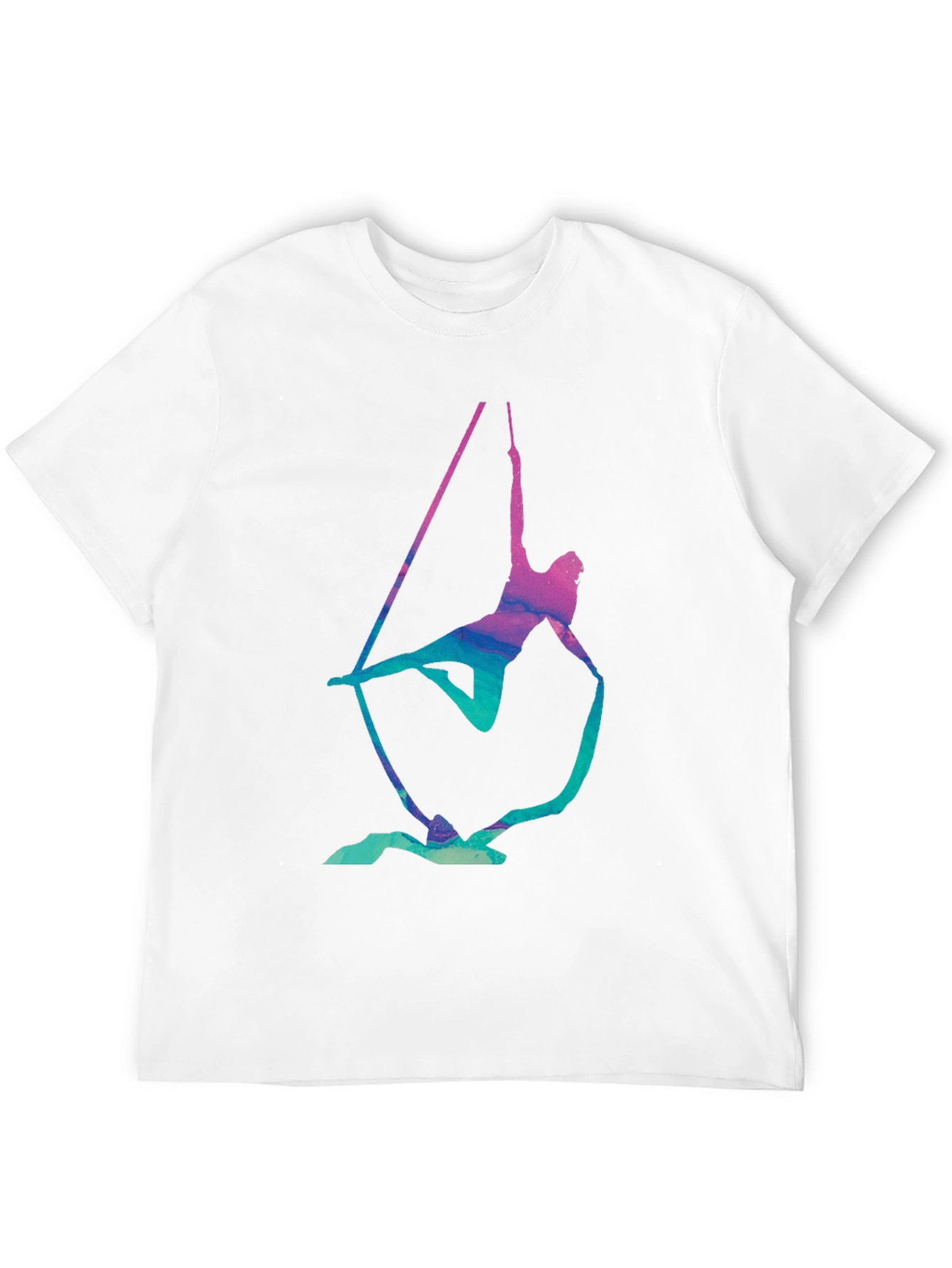 Aerialist Black T-Shirt - Acrobat Silk Design