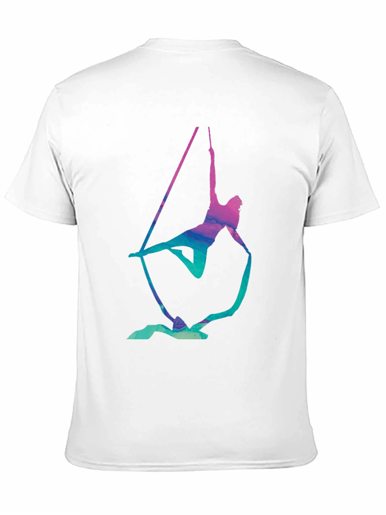 Aerialist Black T-Shirt - Acrobat Silk Design