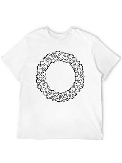 Celtic Knot Circle Graphic T-Shirt