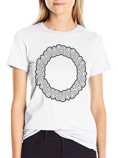 Celtic Knot Circle Graphic T-Shirt