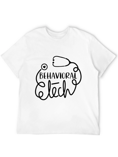 Behavioral Tech Stethoscope Graphic T-Shirt