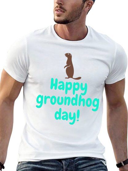 Happy Groundhog Day Graphic Tee
