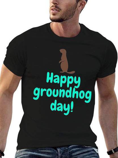 Happy Groundhog Day Graphic Tee