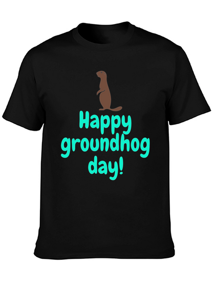 Happy Groundhog Day Graphic Tee