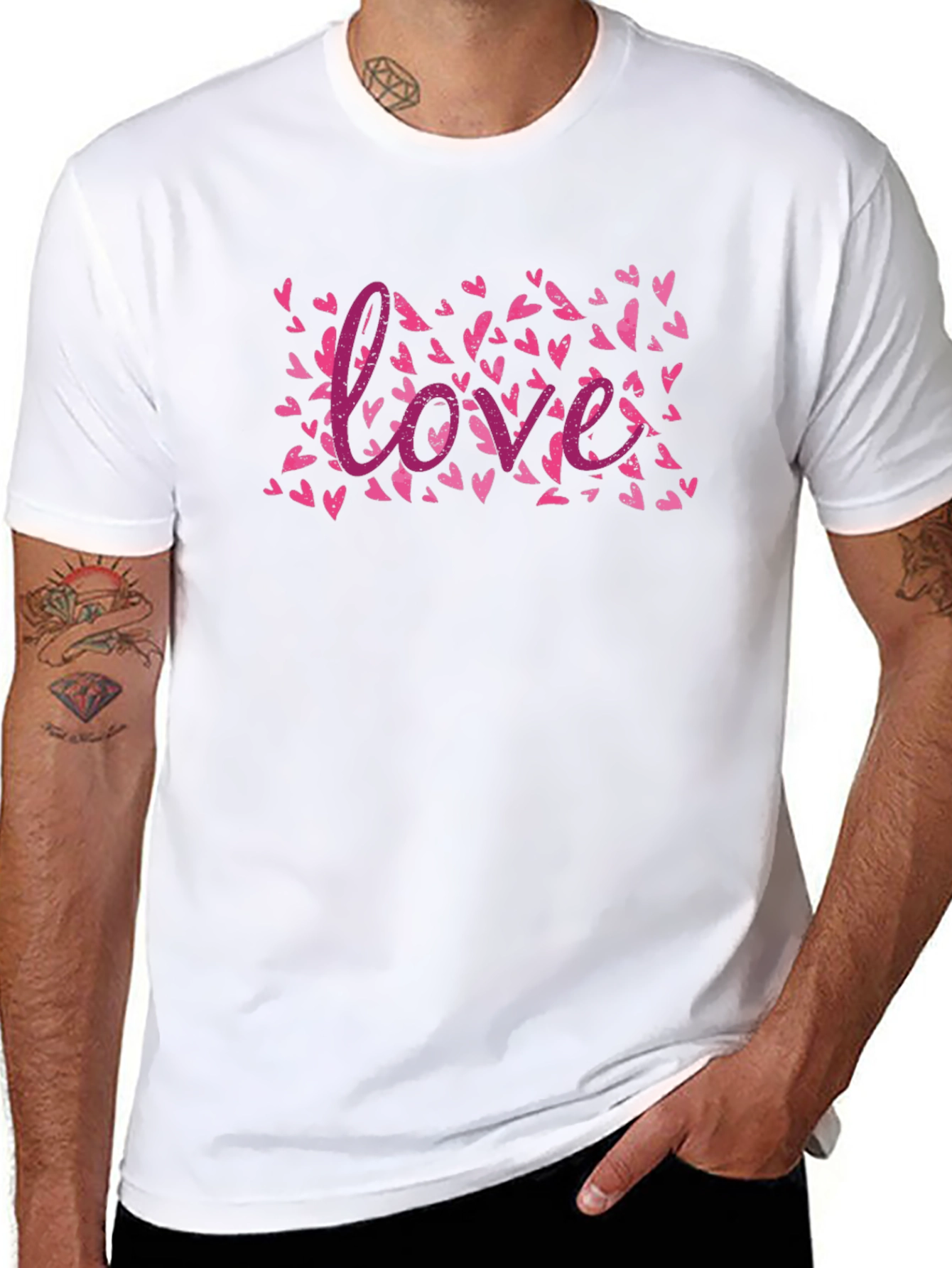 Love Hearts Graphic Tee