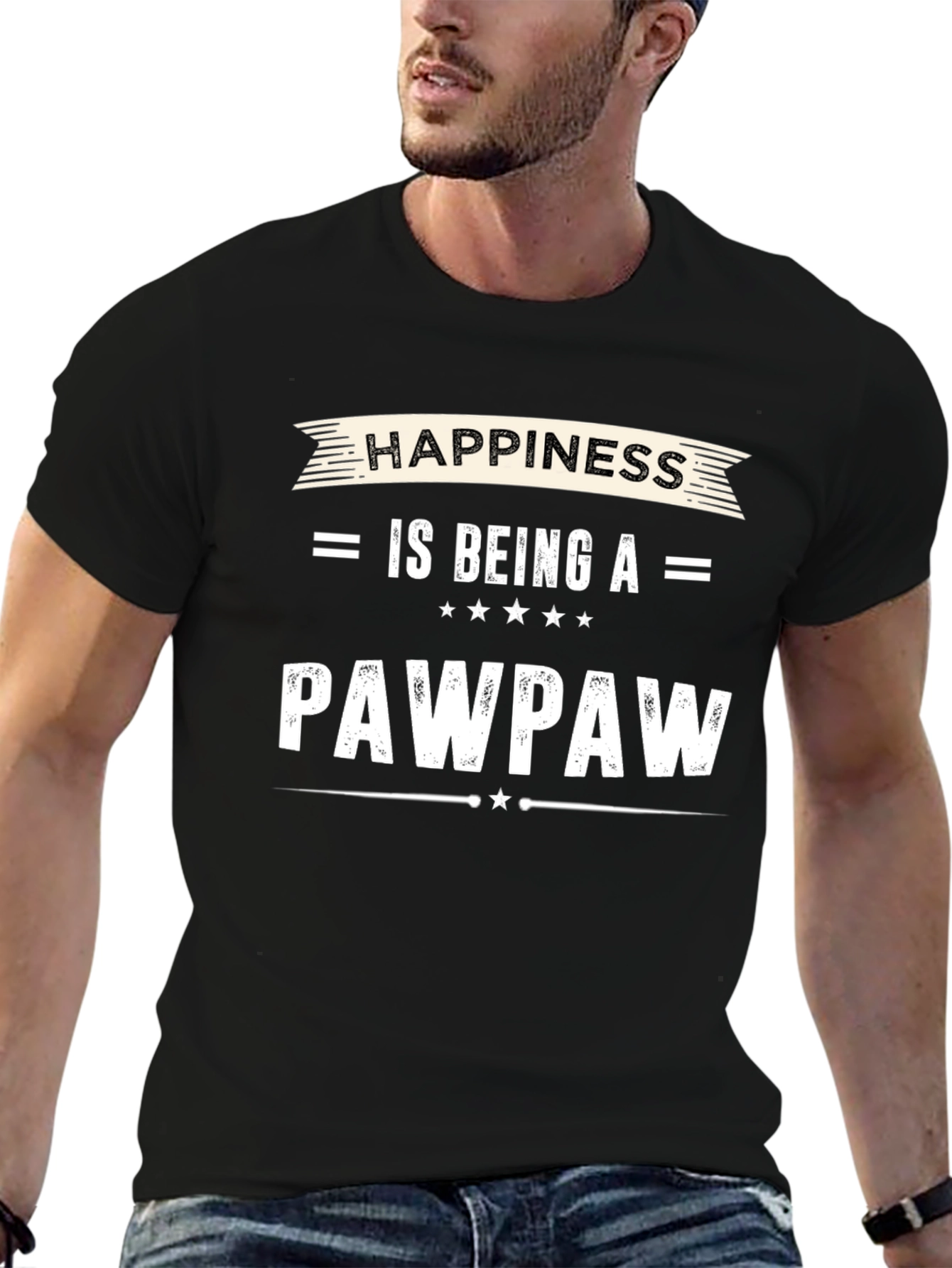 Happiness is Being A Pawpaw - Graphic T-Shirt