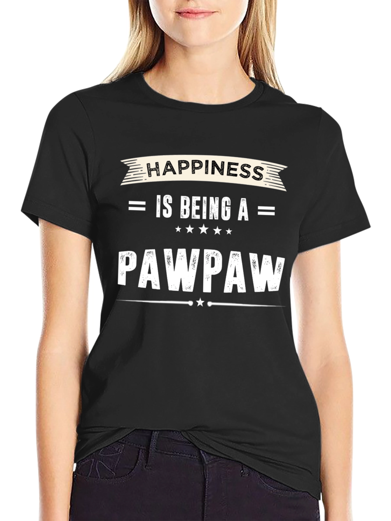 Happiness is Being A Pawpaw - Graphic T-Shirt