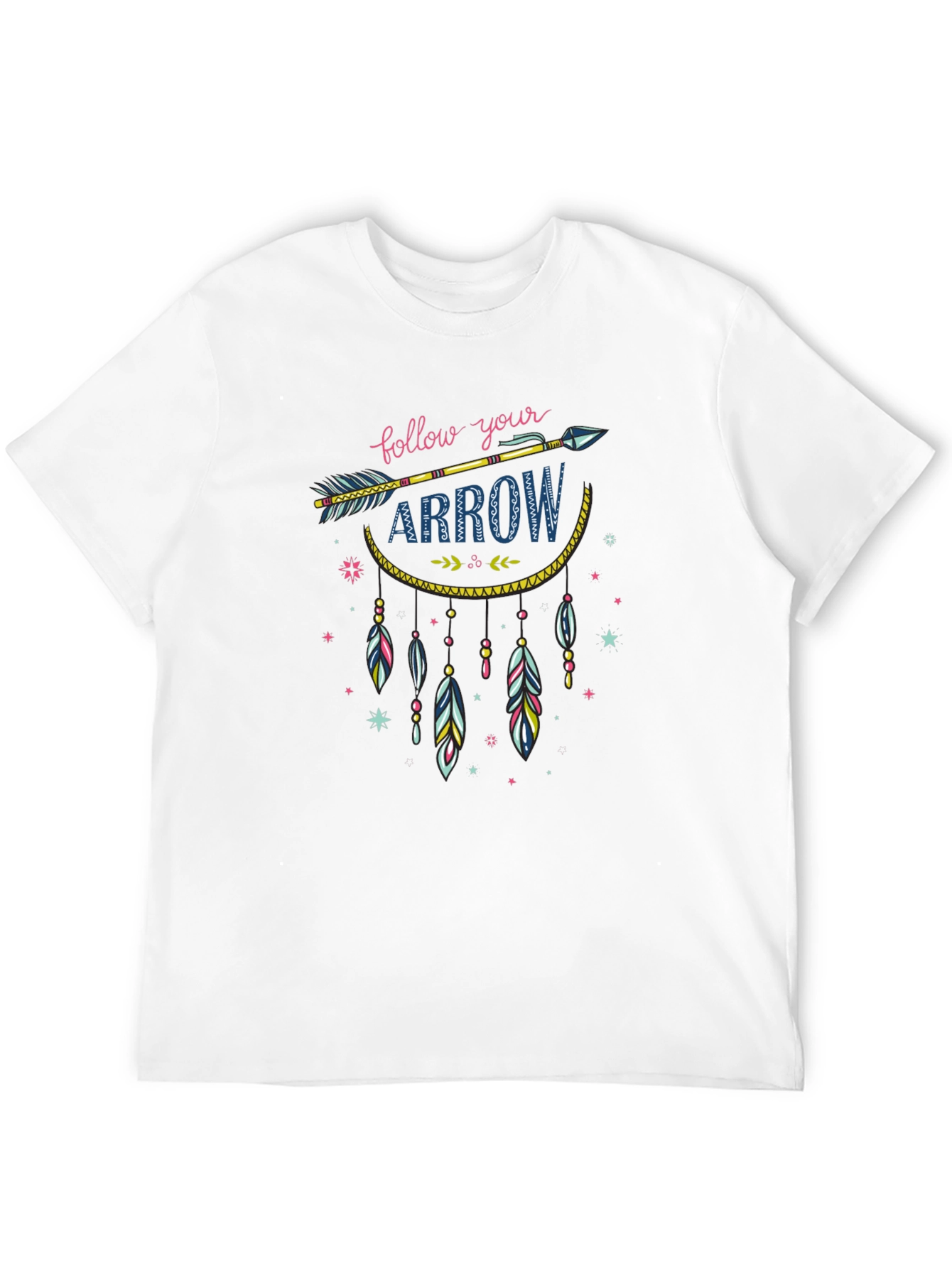Follow Your Arrow Graphic T-Shirt - Black
