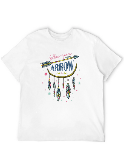 Follow Your Arrow Graphic T-Shirt - Black