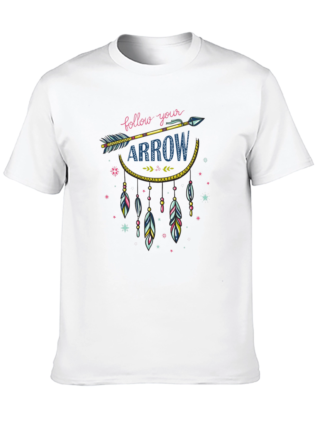 Follow Your Arrow Graphic T-Shirt - Black