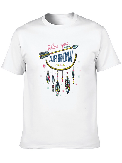 Follow Your Arrow Graphic T-Shirt - Black
