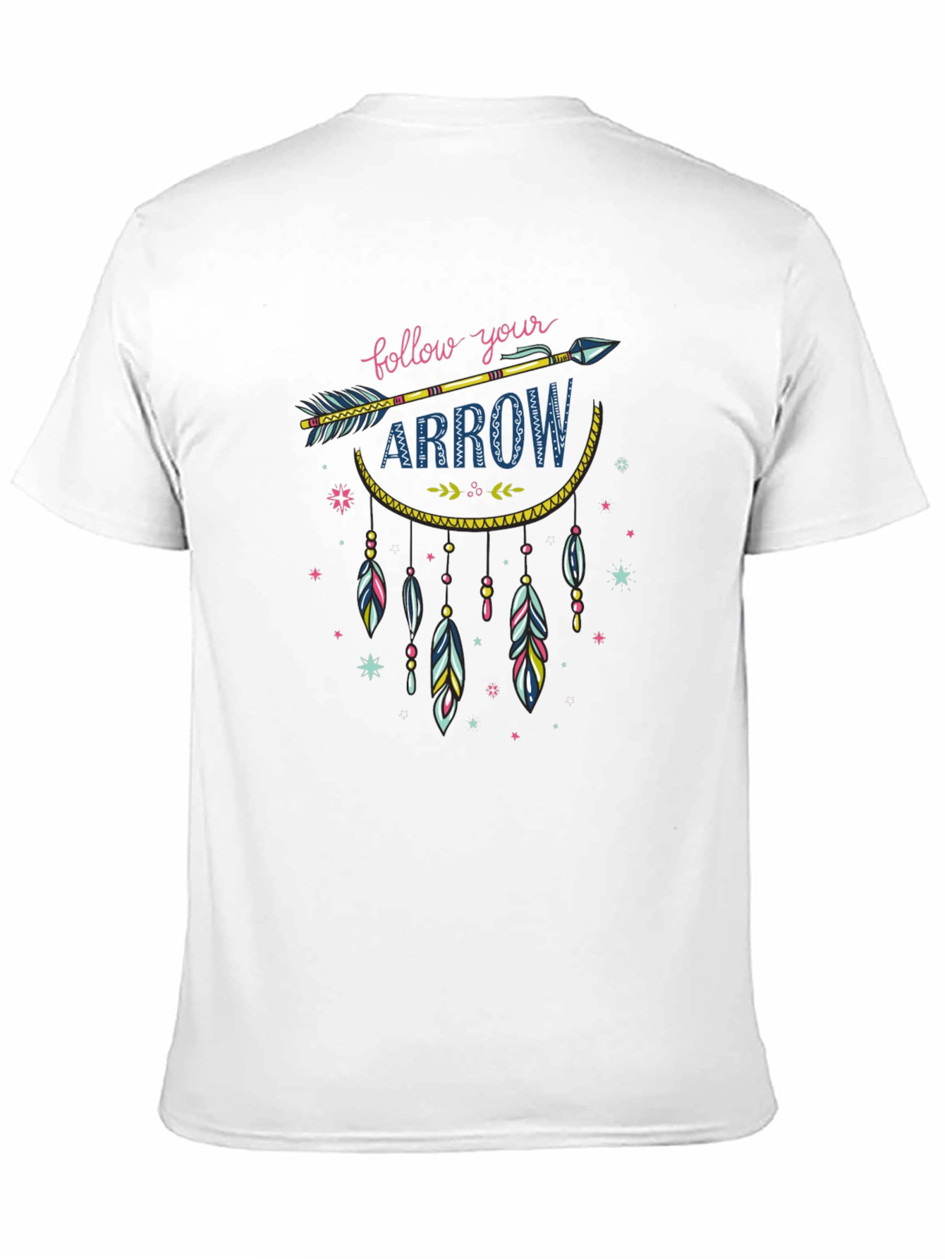 Follow Your Arrow Graphic T-Shirt - Black