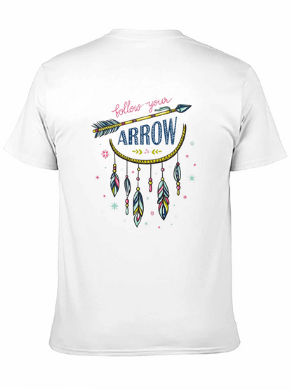 Follow Your Arrow Graphic T-Shirt - Black