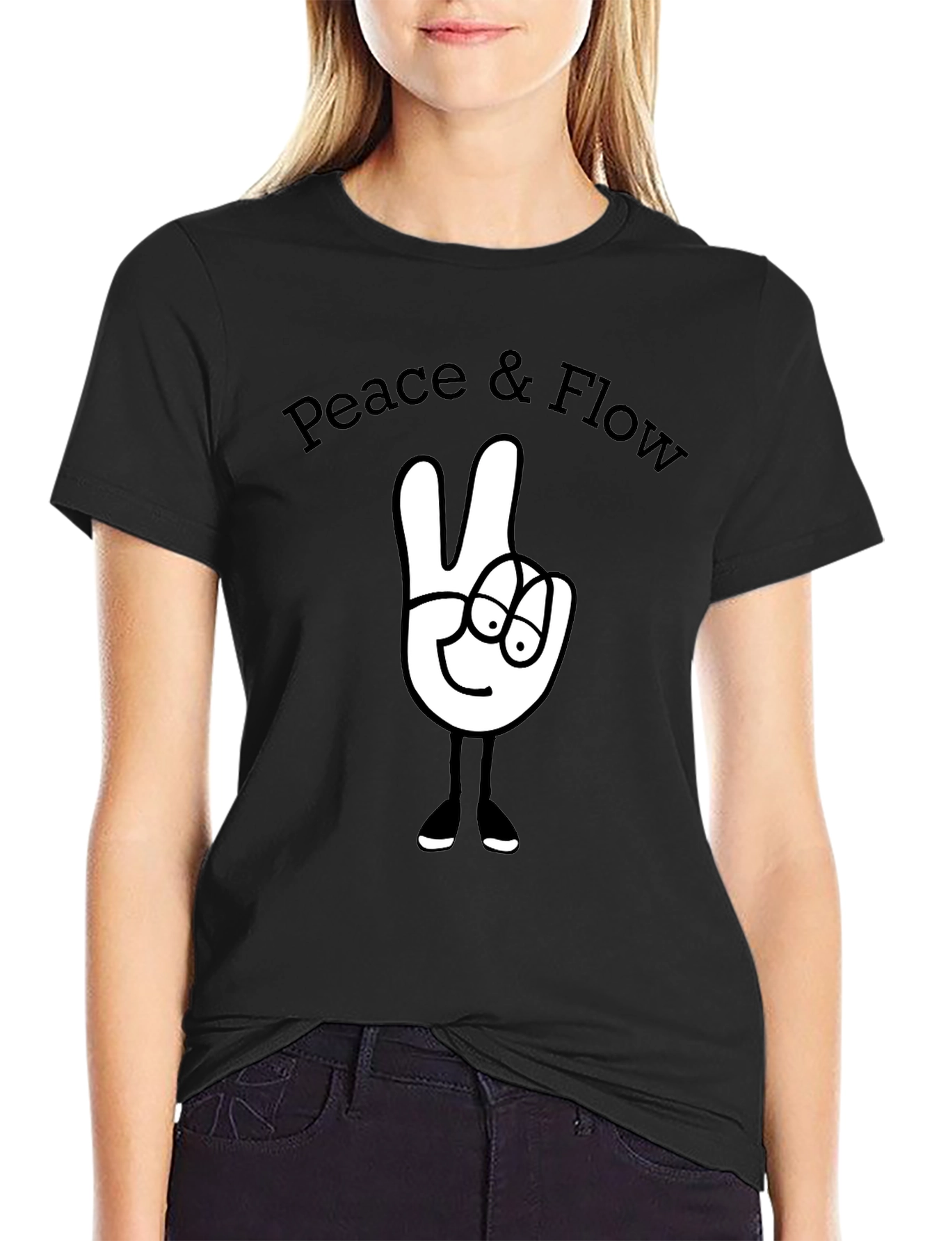 Peace & Flow Graphic T-Shirt
