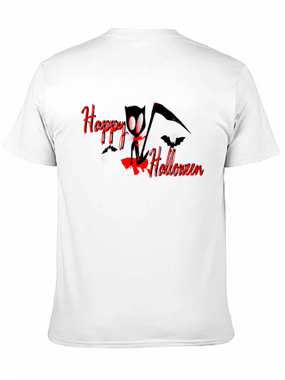 Happy Halloween Graphic Black Tee