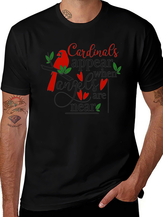 Cardinal Appear T-Shirt in Black