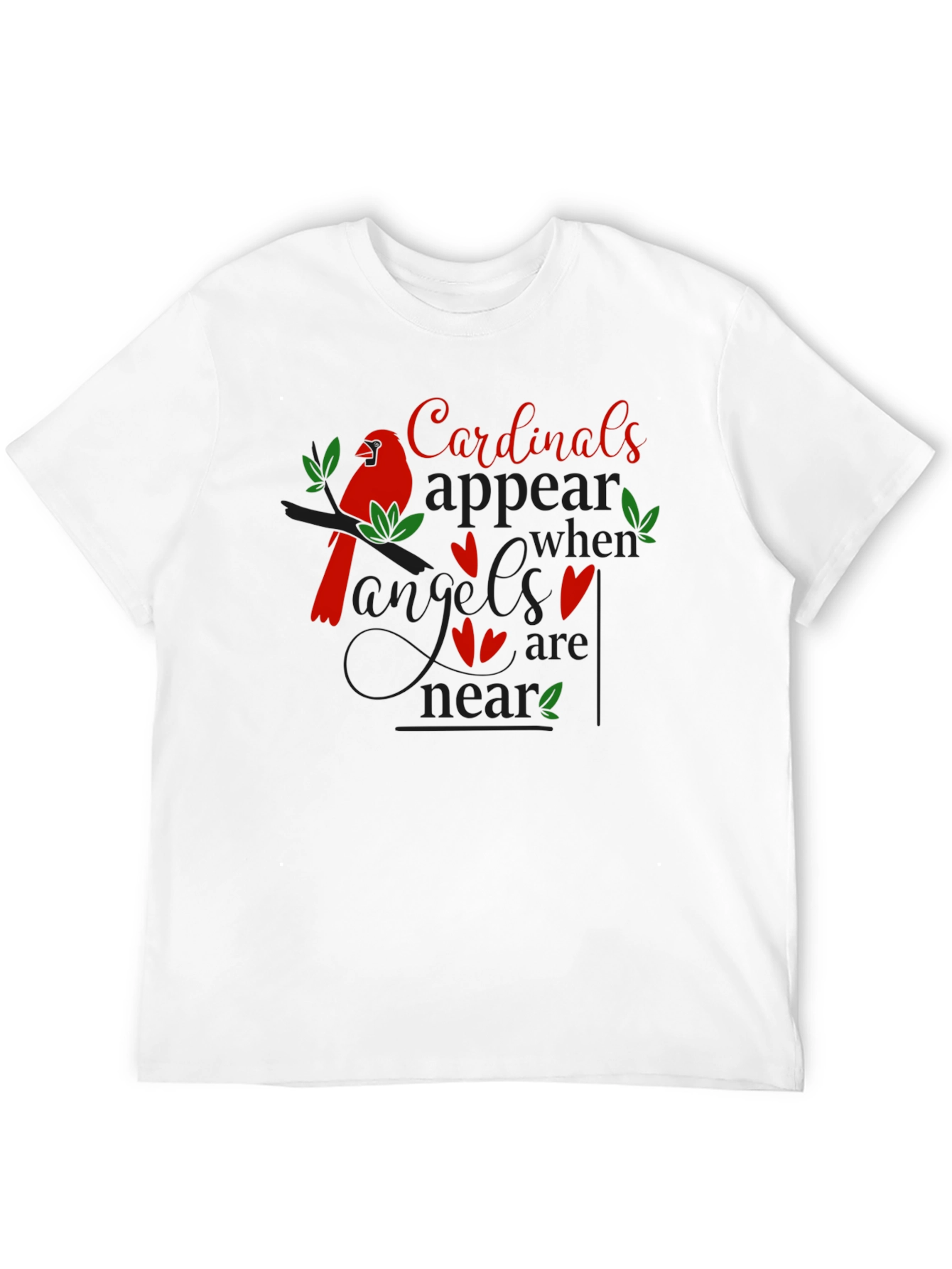 Cardinal Appear T-Shirt in Black