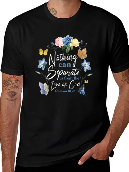 Floral Nothing Can Separate Us Christian T-Shirt