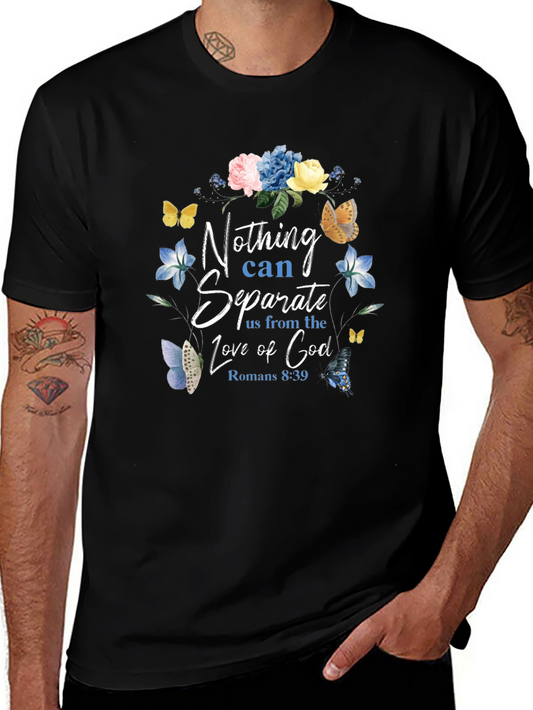 Floral Nothing Can Separate Us Christian T-Shirt