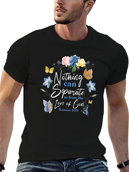 Floral Nothing Can Separate Us Christian T-Shirt