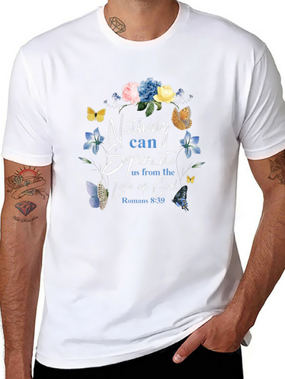 Floral Nothing Can Separate Us Christian T-Shirt