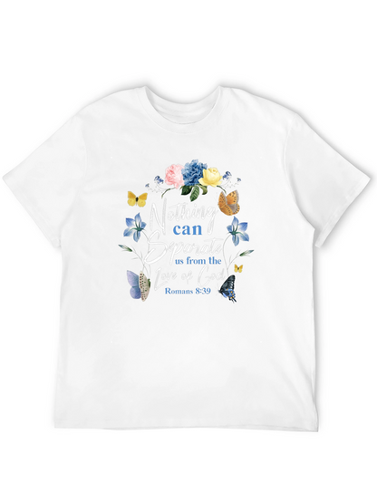 Floral Nothing Can Separate Us Christian T-Shirt
