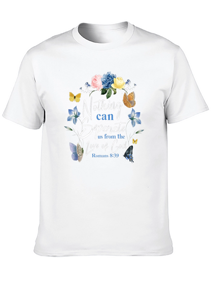 Floral Nothing Can Separate Us Christian T-Shirt