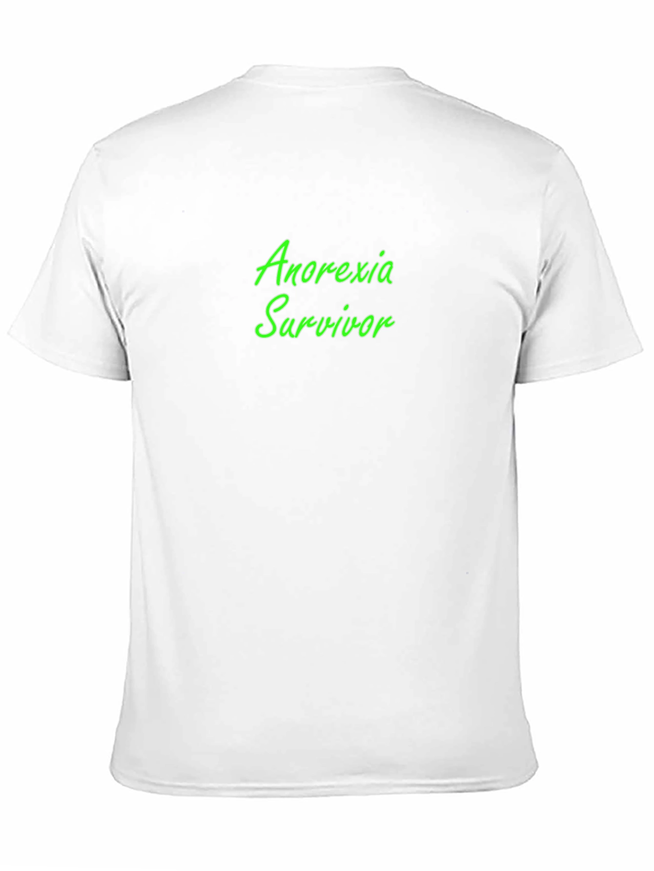Anorexia Survivor Black Tee