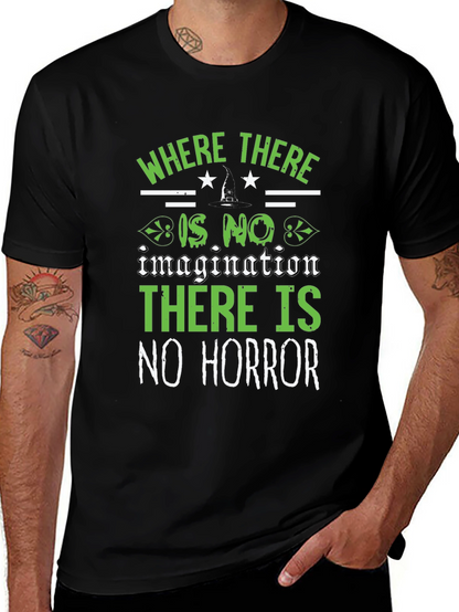 Halloween Horror Quote Graphic Tee