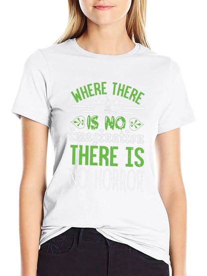 Halloween Horror Quote Graphic Tee