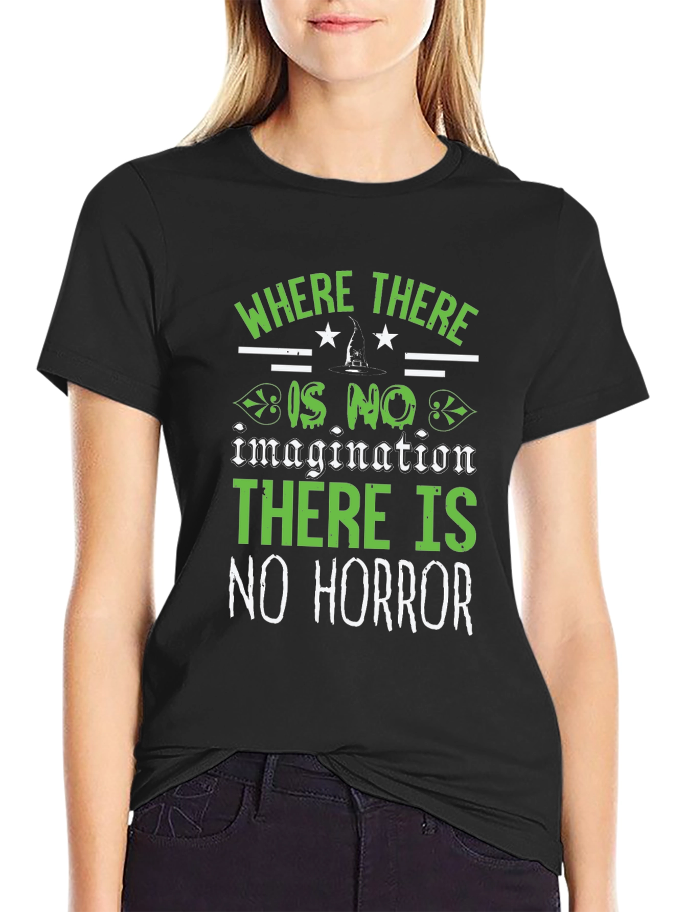 Halloween Horror Quote Graphic Tee
