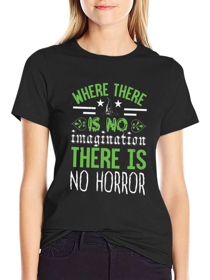 Halloween Horror Quote Graphic Tee